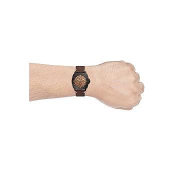 FOSSIL 機械式自動巻き腕時計 BQ2429 ブラウンレザー Amazon.co.jp: [Fossil] 自動巻き腕時計 PRIVATEER SPORT